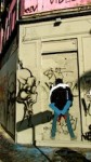 sexy Graffiti in Montmartre Paris