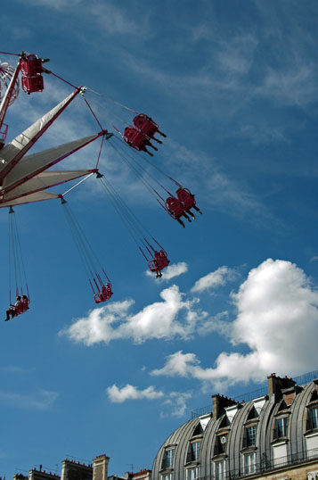 "Flying Manège at the Tuileries"